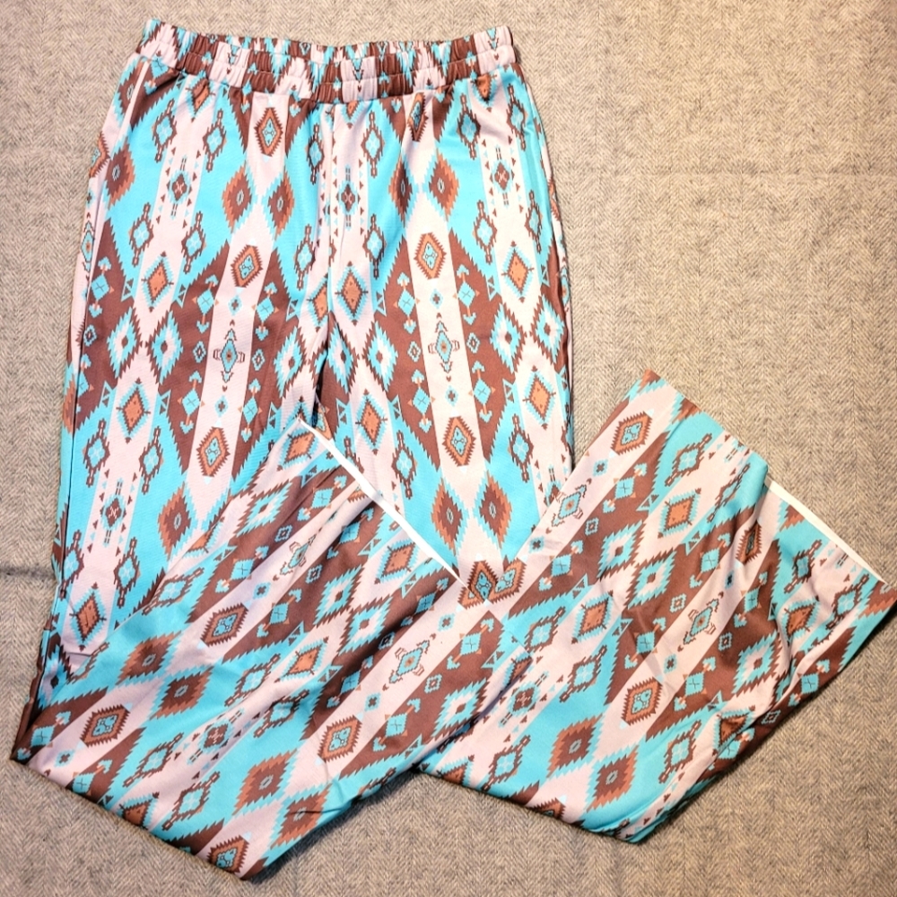 ✨️Tribal High Waisted Bell Bottoms